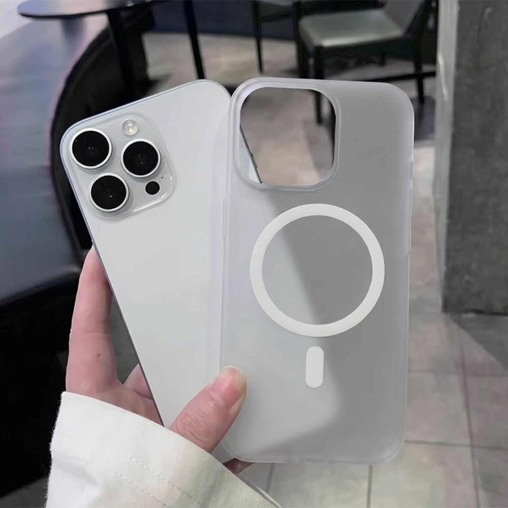 Phone Accessories Ring - Ultradünne, weiche, matte magnetische Handyhülle für