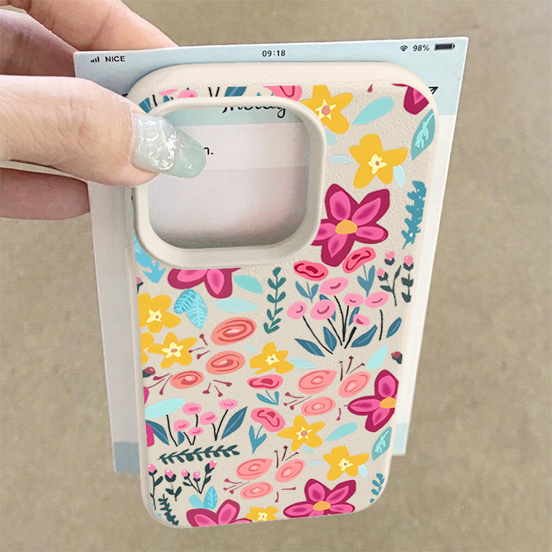 Phone Accessories List - Bunte Blumen Handyhülle für iPhone Air