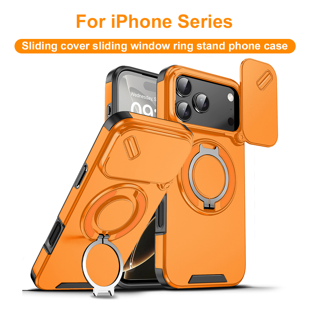 Phone Accessories Ring - Magnetischer Ringständer-Hülle für Apple iPhone 17