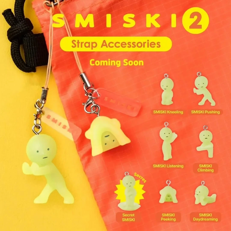 Phone Accessories Sonny Angel - Original Smiski Ornament V2 Serie Mystery