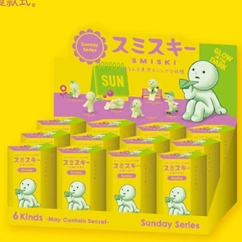Phone Accessories Sonny Angel - Smiski Sunday Series Blind Box Leuchtende