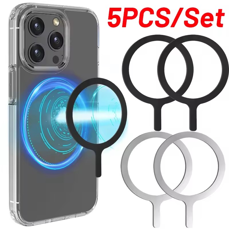 Phone Accessories Ring - 5-1 Stück Aufkleber-Ring für MagSafe Kabelloses