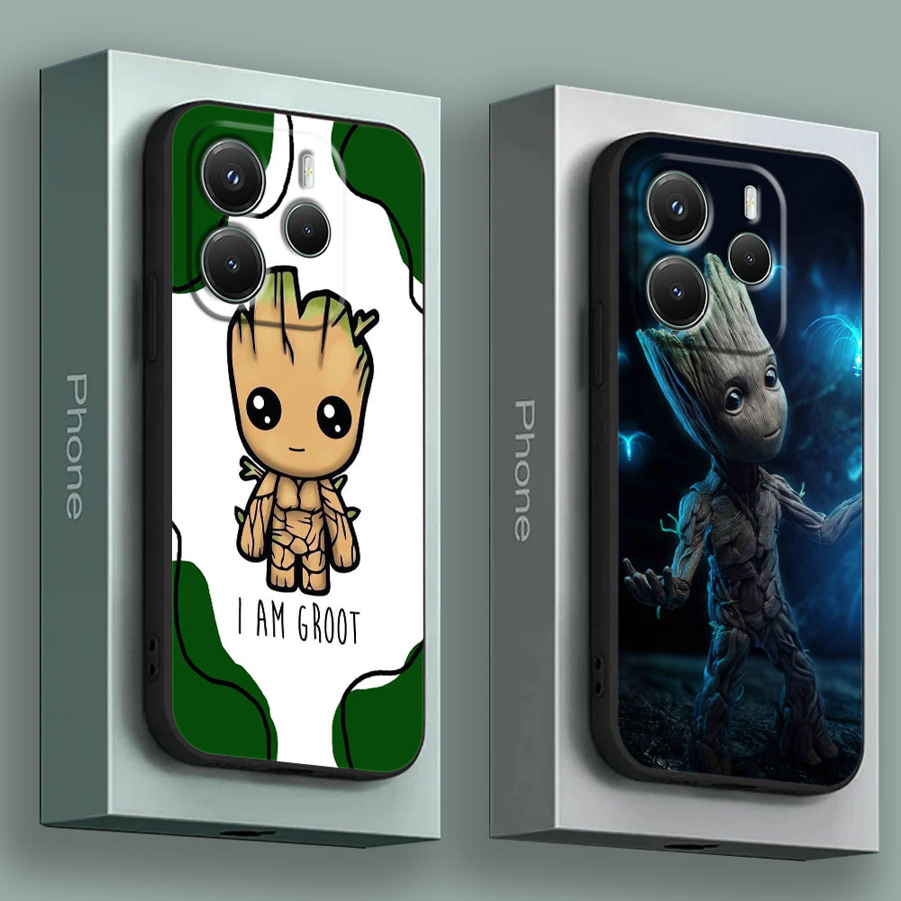 X Phone Accessories - Baby Groot Marvel Handyhülle für Redmi