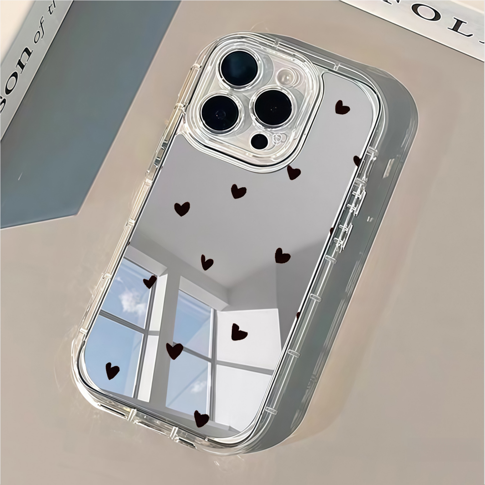 Frische Süße Schwarze Herz-Spi – Xo Phone Accessories Bewertung und Preis
