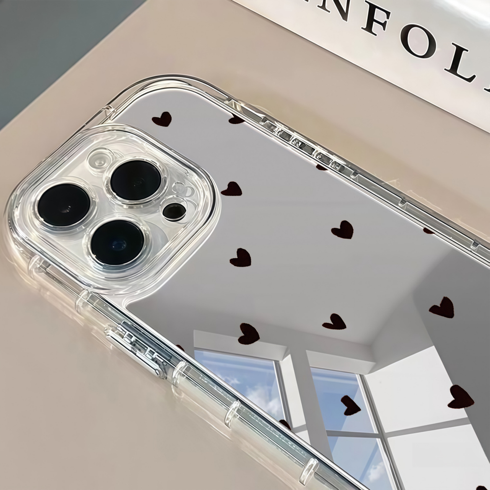 Frische Süße Schwarze Herz-Spi – Xo Phone Accessories Bewertung und Preis