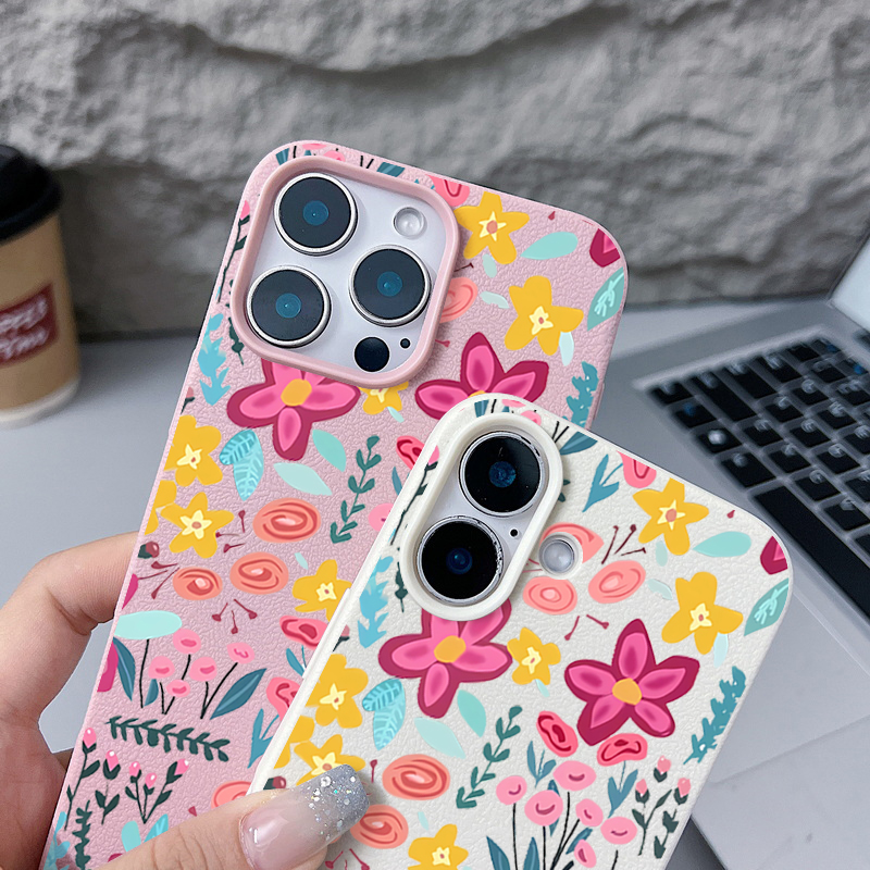 Bunte Blumen Handyhülle für iP – Phone Accessories List Bewertung und Preis
