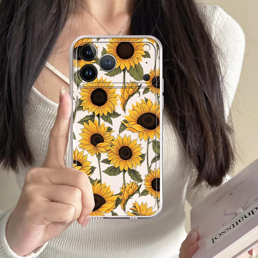 Niedliche Sonnenblumenmuster-H – Phone Accessories List Bewertung und Preis