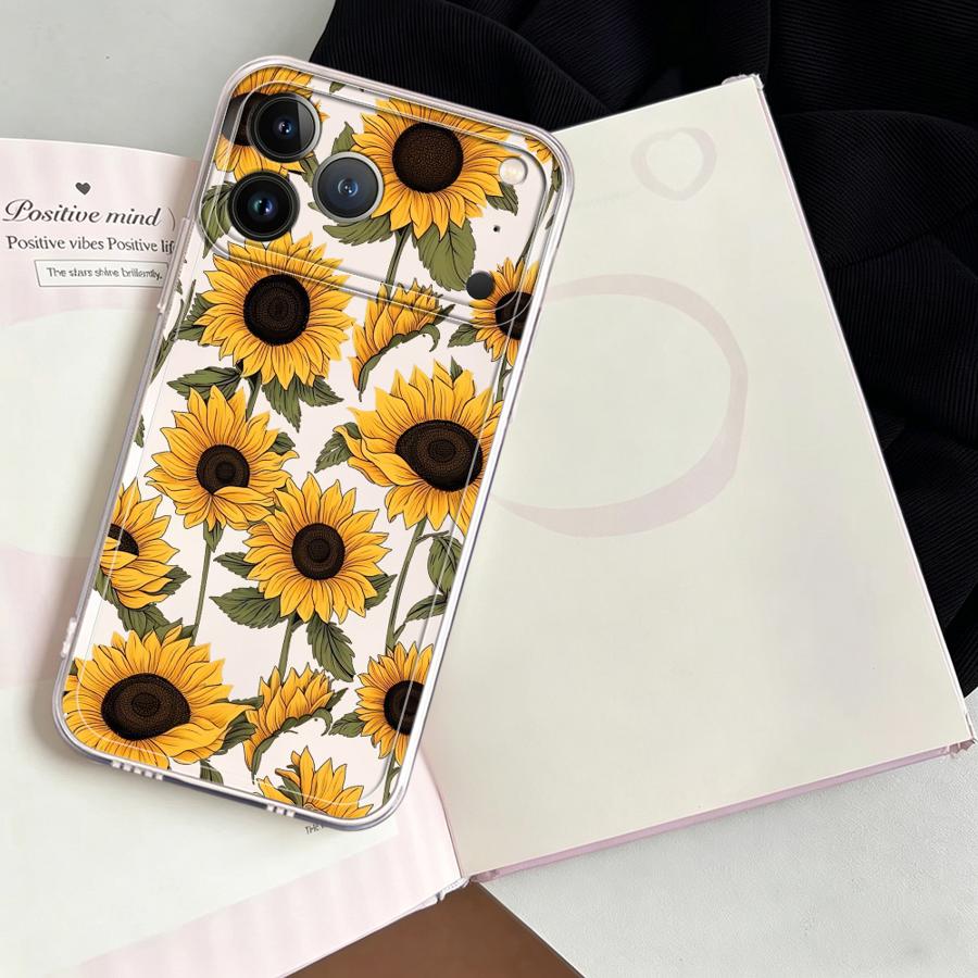 Niedliche Sonnenblumenmuster-H – Phone Accessories List Bewertung und Preis