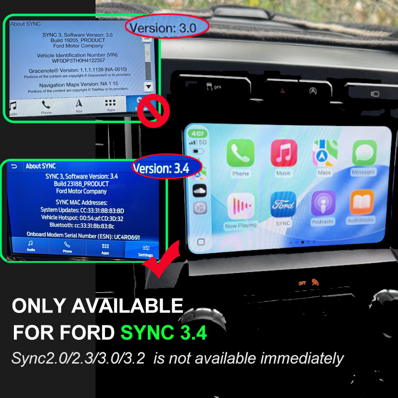 Kabelloser Carplay USB-HUB für – Usb C Hub Bewertung und Preis