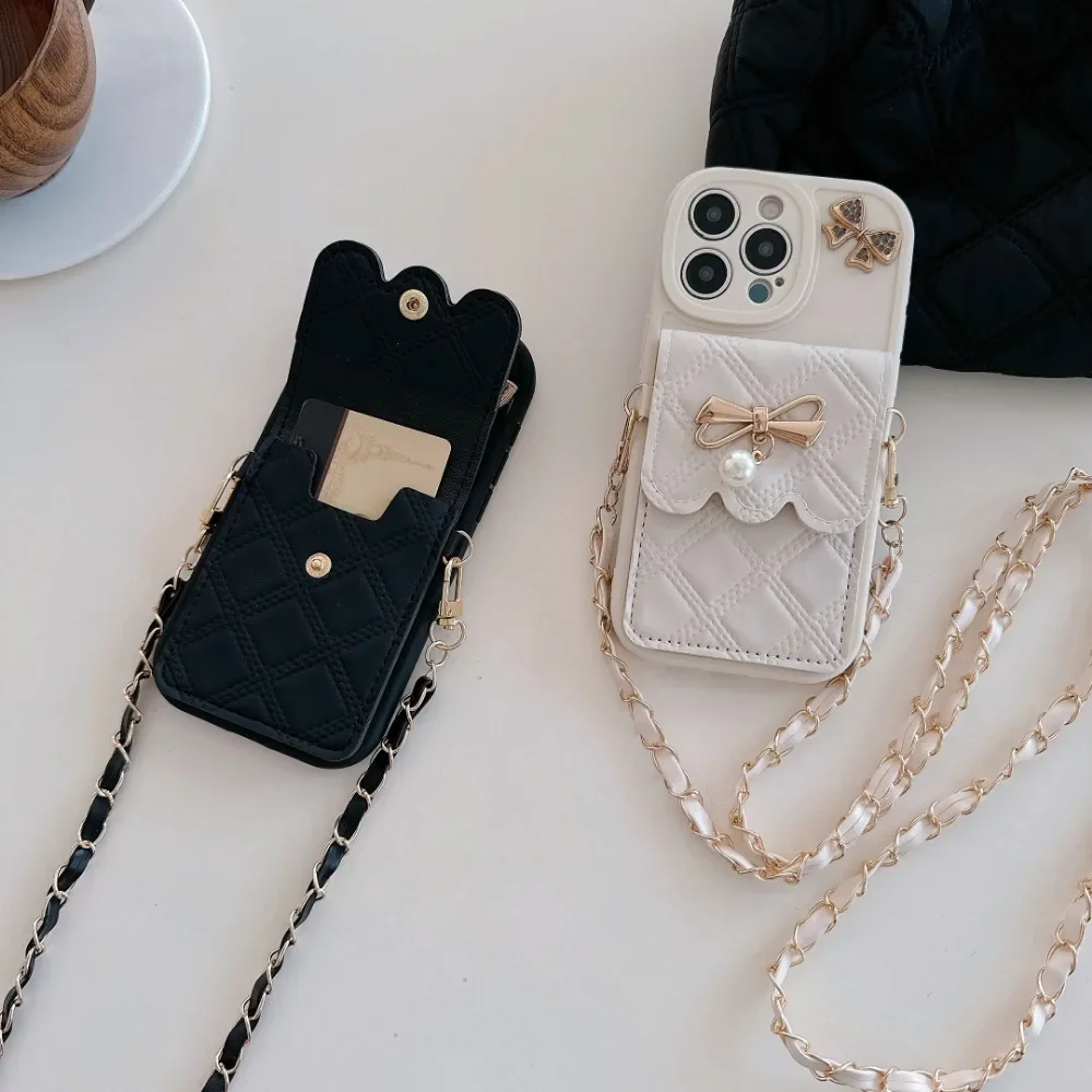 3D-Bowknot-Crossbody-Kartenhal – Phone Accessories Hippers Bewertung und Preis