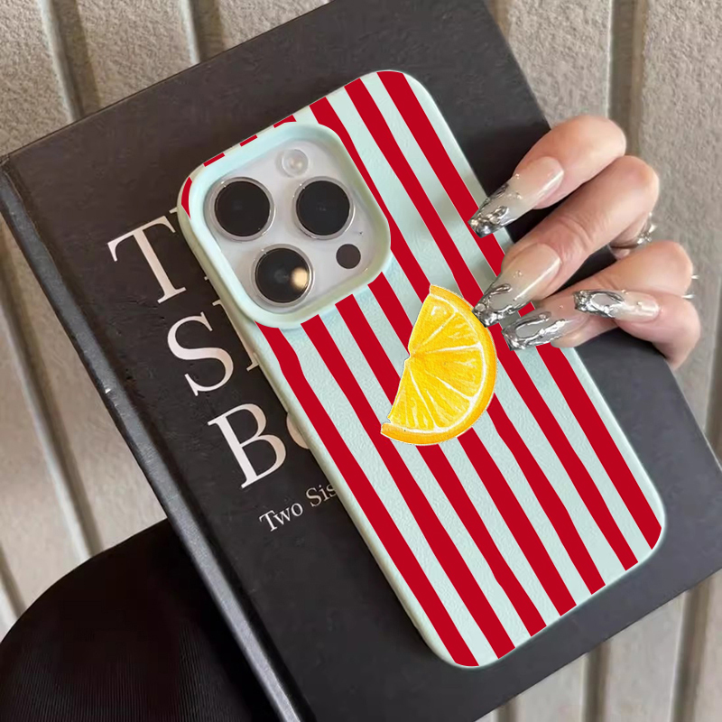 Modische Zitronenmuster TPU Si – Phone Accessories List Bewertung und Preis