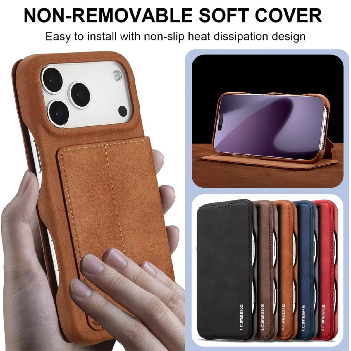 Leder-Geldbörse, magnetische F – Phone Accessories Hippers Bewertung und Preis