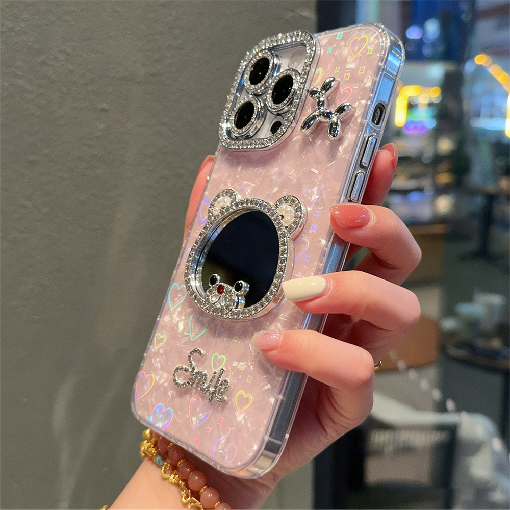 Herz-Glitzer Handyhülle für Ap – Xo Phone Accessories Bewertung und Preis