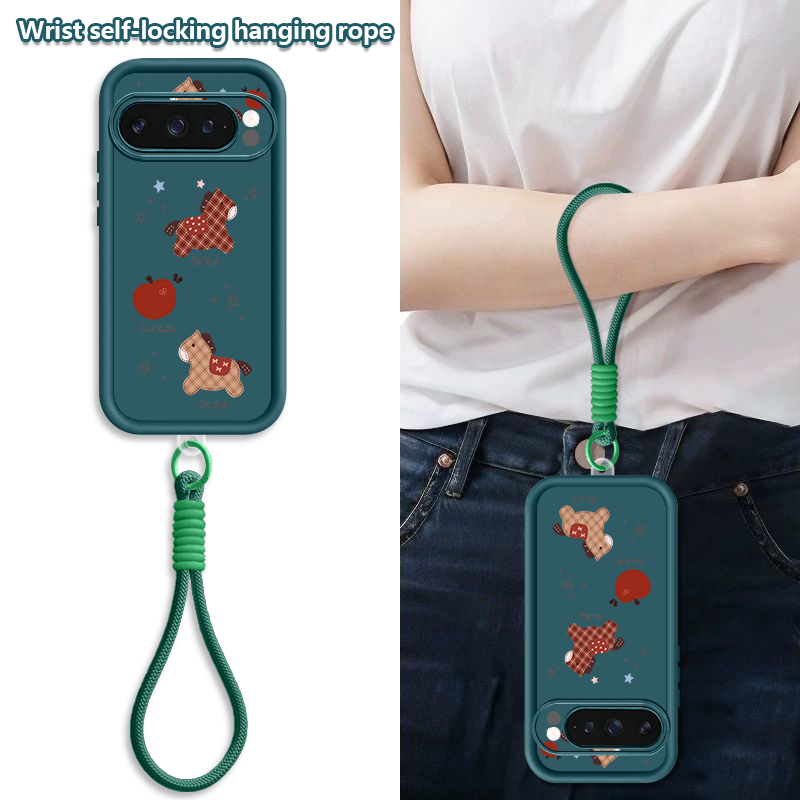 Niedliche Fohlen-Print-Handsch – Lanyard Phone Strap Bewertung und Preis