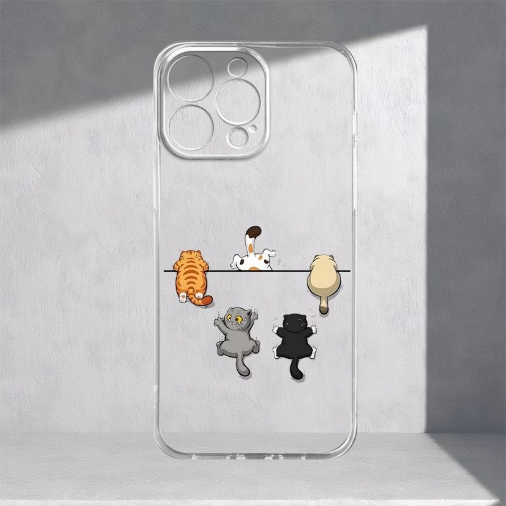 Süße Katzenmuster-Handyhülle f – Phone Accessories List Bewertung und Preis
