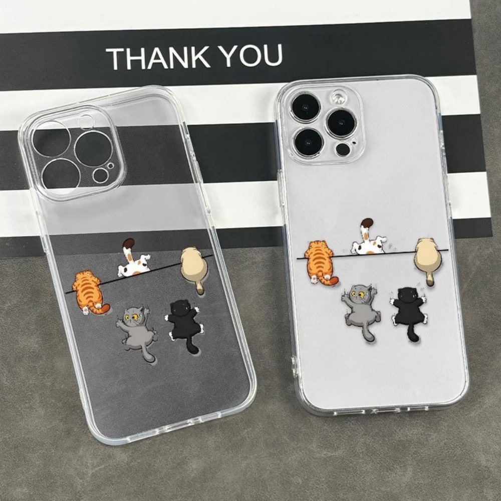 Süße Katzenmuster-Handyhülle f – Phone Accessories List Bewertung und Preis