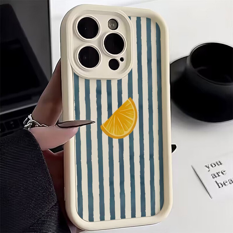 Gestreifte Zitronenscheiben-Mu – Xo Phone Accessories Bewertung und Preis