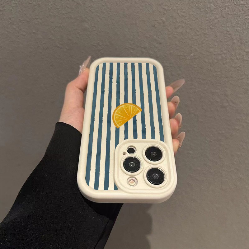 Gestreifte Zitronenscheiben-Mu – Xo Phone Accessories Bewertung und Preis