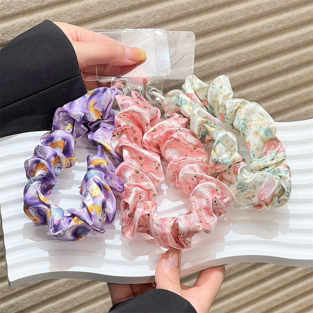 Damen Seiden-Satin Scrunchies  – Lanyard Phone Strap Bewertung und Preis