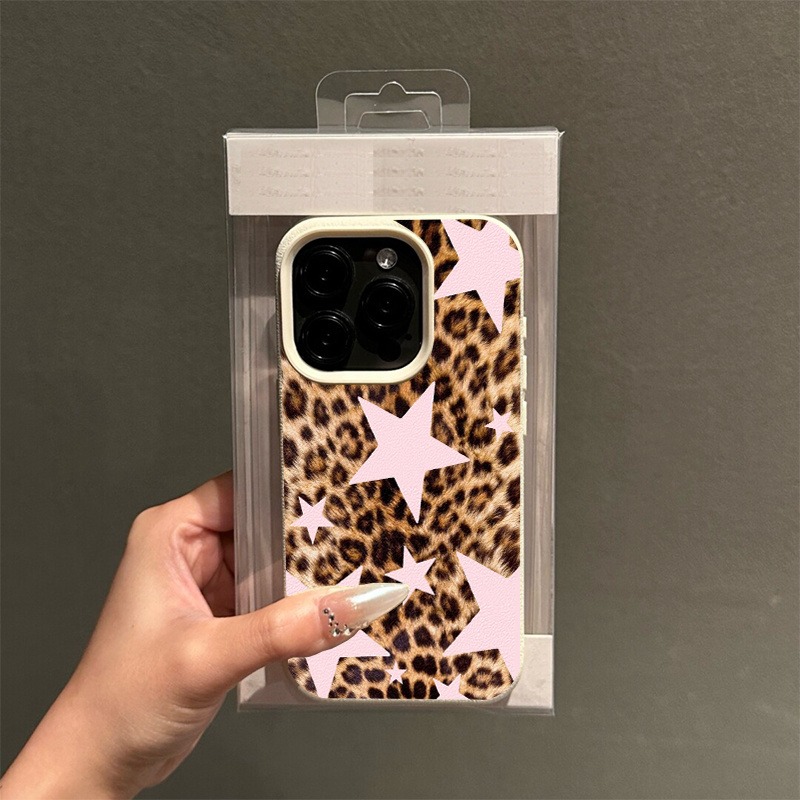 Rosa Stern Leopardenmuster TPU – Xo Phone Accessories Bewertung und Preis