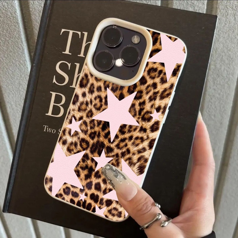 Rosa Stern Leopardenmuster TPU – Xo Phone Accessories Bewertung und Preis