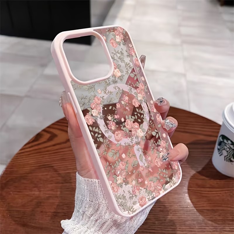 Rosa Tiny Rose Transparente Ma – Xo Phone Accessories Bewertung und Preis