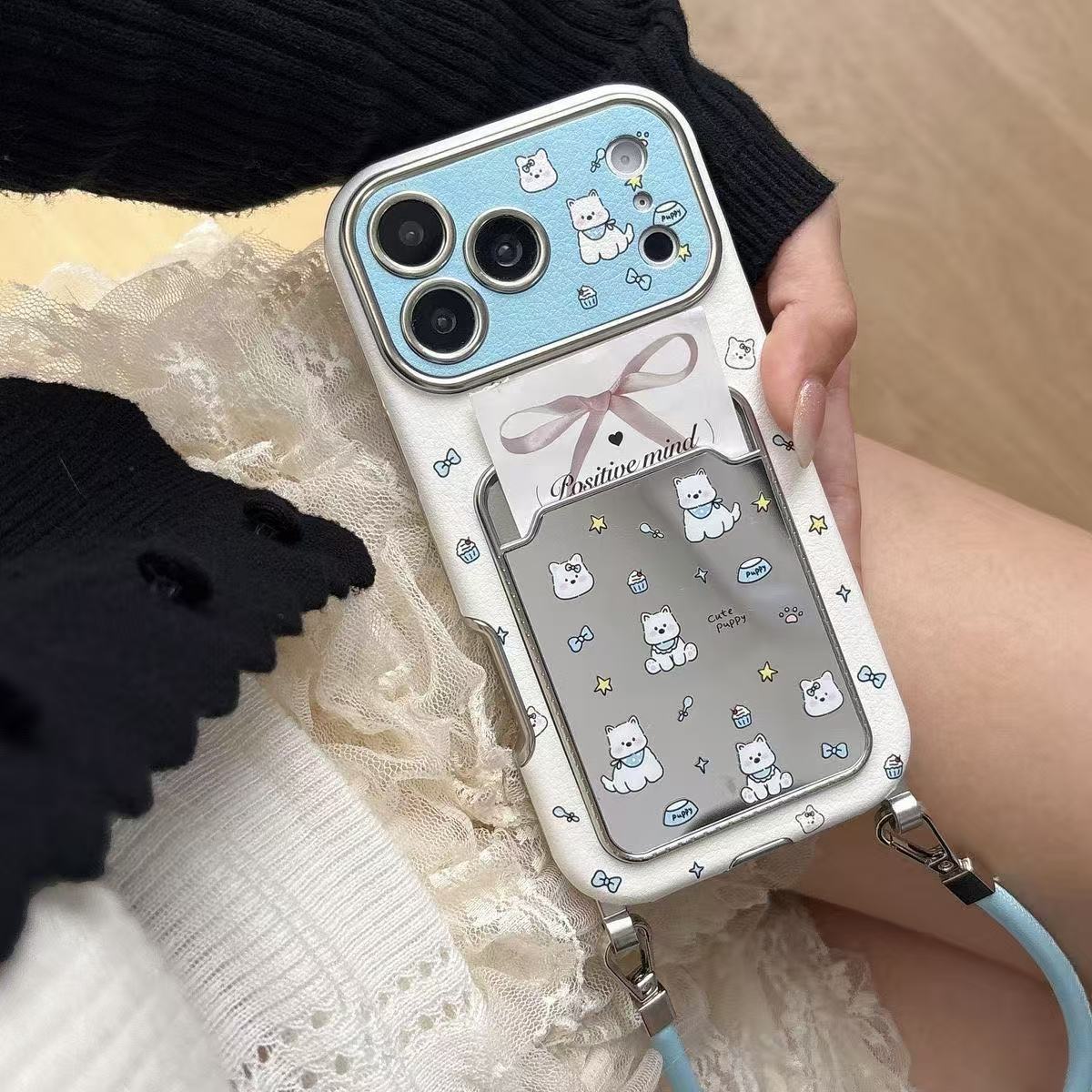 Niedliche Welpen-Spiegelkarten – Phone Accessories Hippers Bewertung und Preis