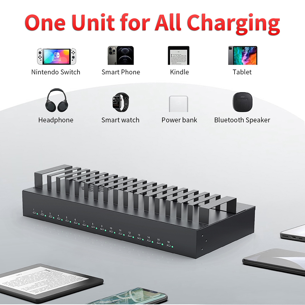 CA16-165C 16-Port USB Typ-C Hu – Usb C Hub Bewertung und Preis