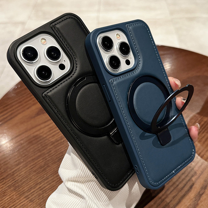 PU-Leder Magnetische Hülle für – Phone Accessories Ring Bewertung und Preis