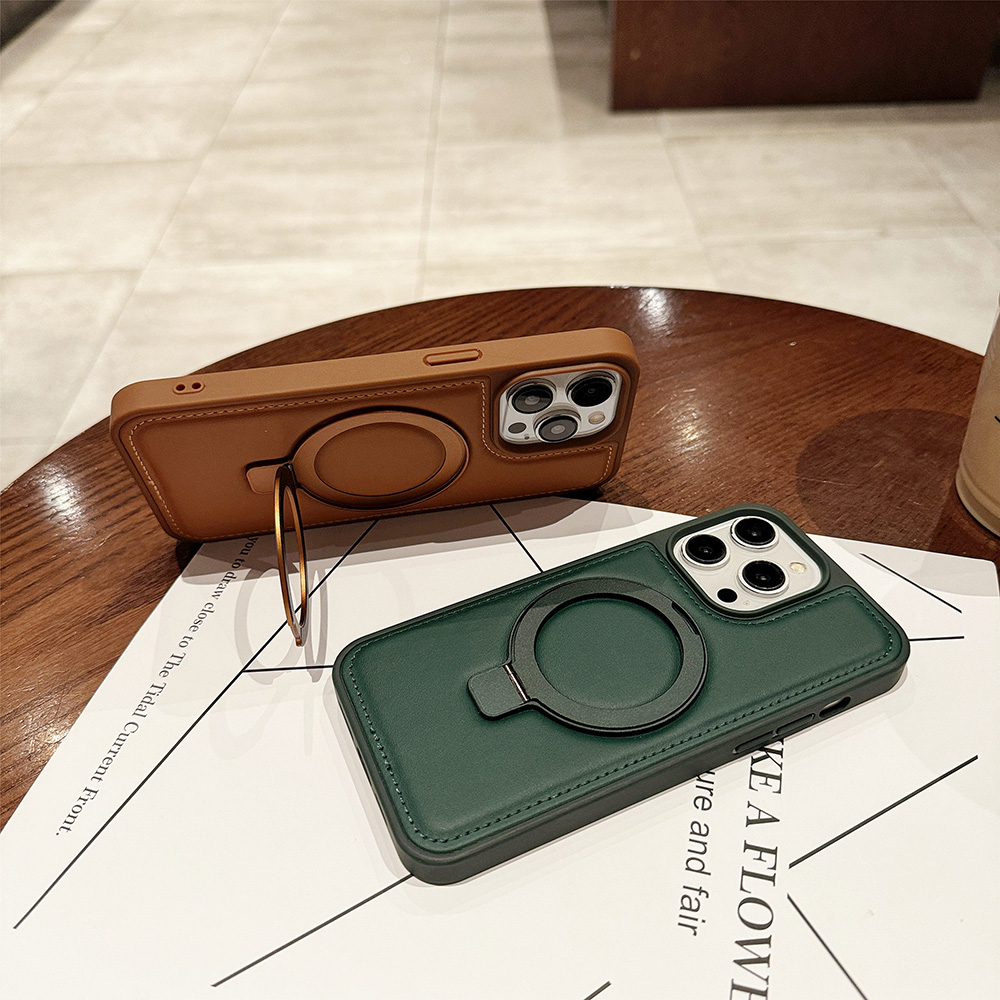 PU-Leder Magnetische Hülle für – Phone Accessories Ring Bewertung und Preis