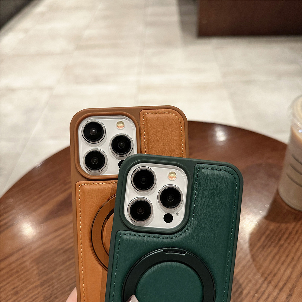 PU-Leder Magnetische Hülle für – Phone Accessories Ring Bewertung und Preis