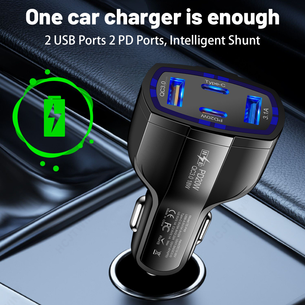 Multi-Port 63W Autoladegerät m – Usb C Hub Bewertung und Preis