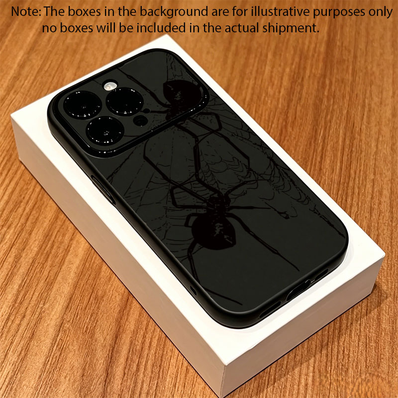 Coole schwarze Spinnenmuster-H – Phone Accessories List Bewertung und Preis